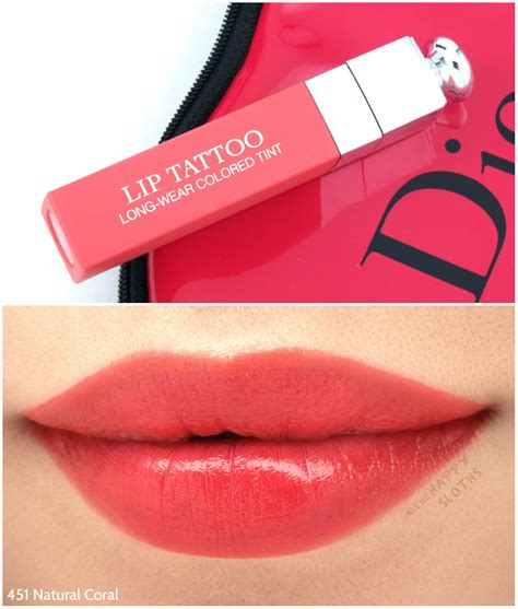 dior lip tint 451